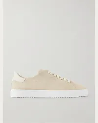 Axel Arigato Clean 90 Sneakers aus Veloursleder mit Lederbesatz Neutral