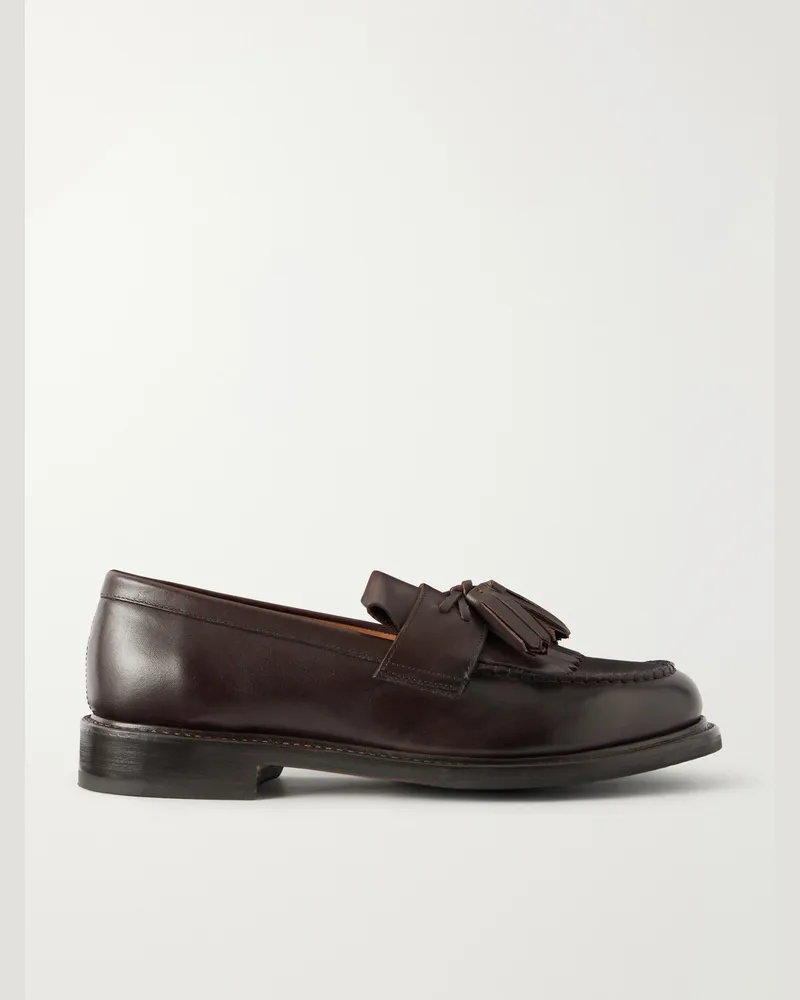 Grenson  Morven Leather Loafers Brown