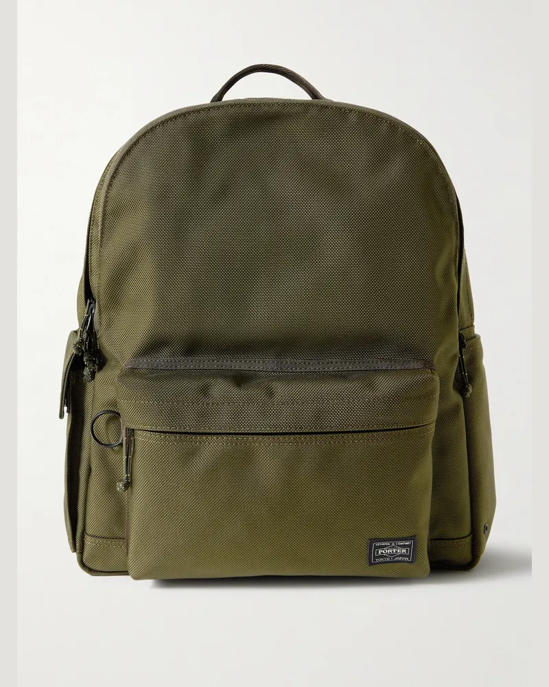 PORTER-YOSHIDA & CO Explorer Daypack CORDURA® Nylon Backpack Green