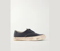 Logan Distressed Canvas Sneakers