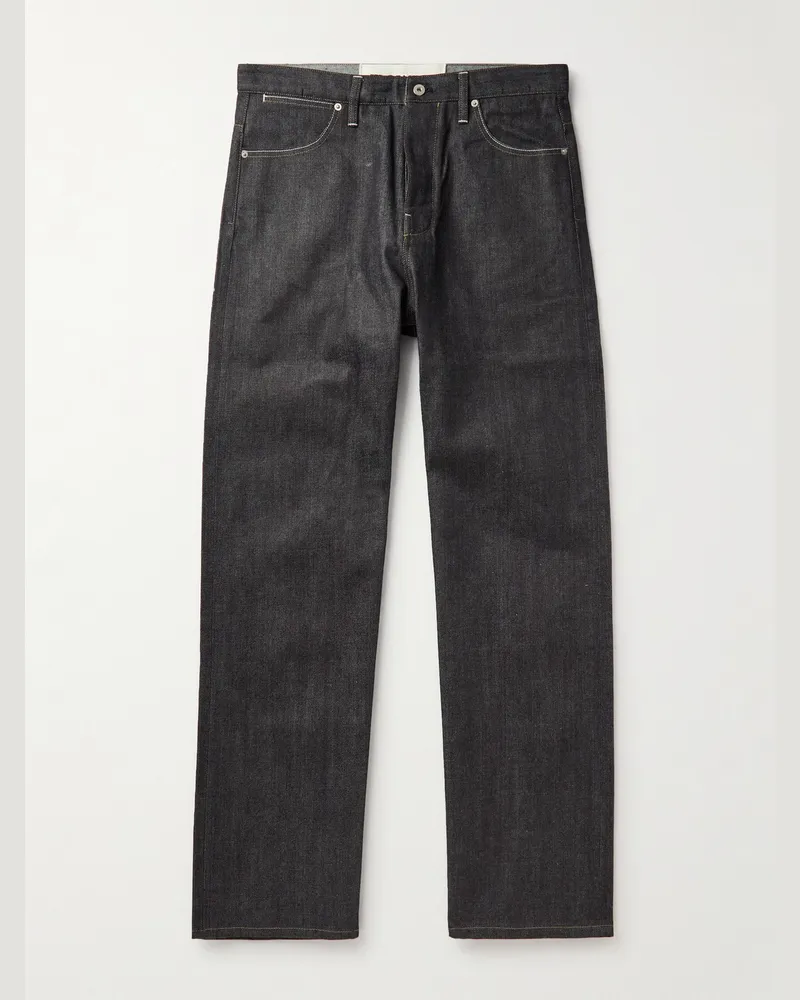 Jil Sander Gerade geschnittene Jeans Blau