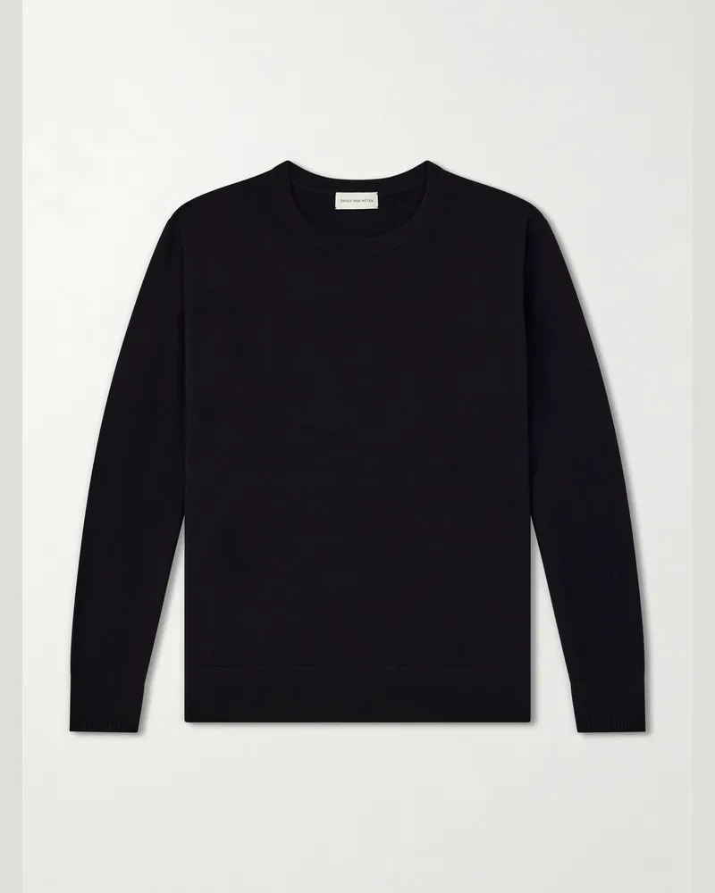 Dries van Noten Cashmere Sweater Black