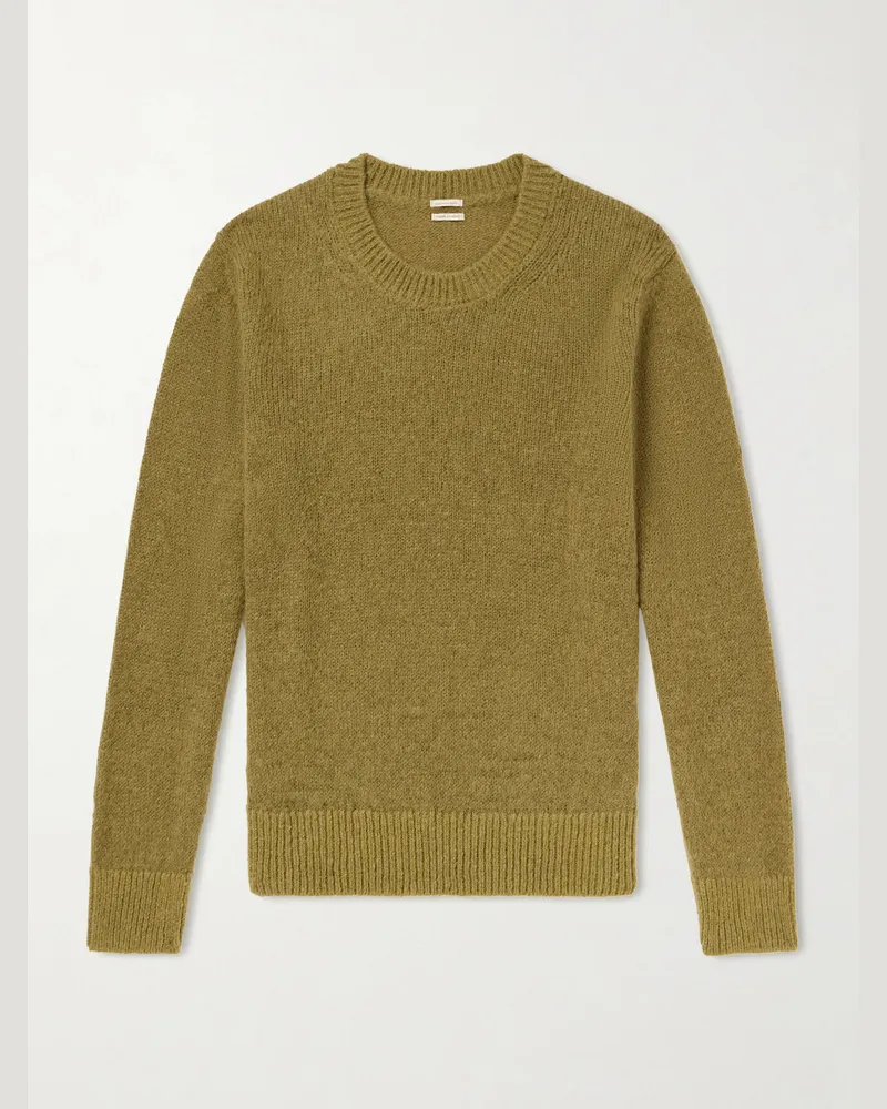 Massimo Alba Bruce Alpaca-Blend Sweater Green