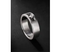 Move Joaillerie Ring aus Weißgold mit Diamant