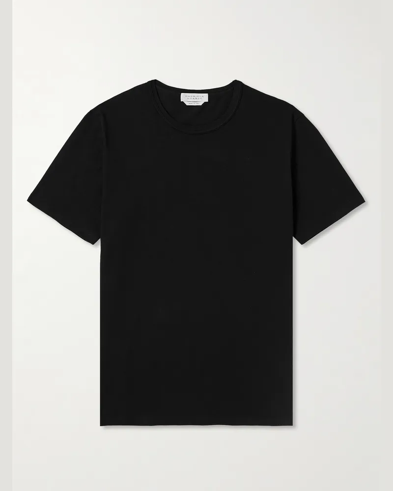 Gabriela Hearst Bandeira Cotton-Jersey T-Shirt Black