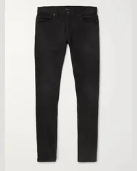 John Elliott + Co The Cast 2 Skinny Jeans aus Stretch-Denim Schwarz