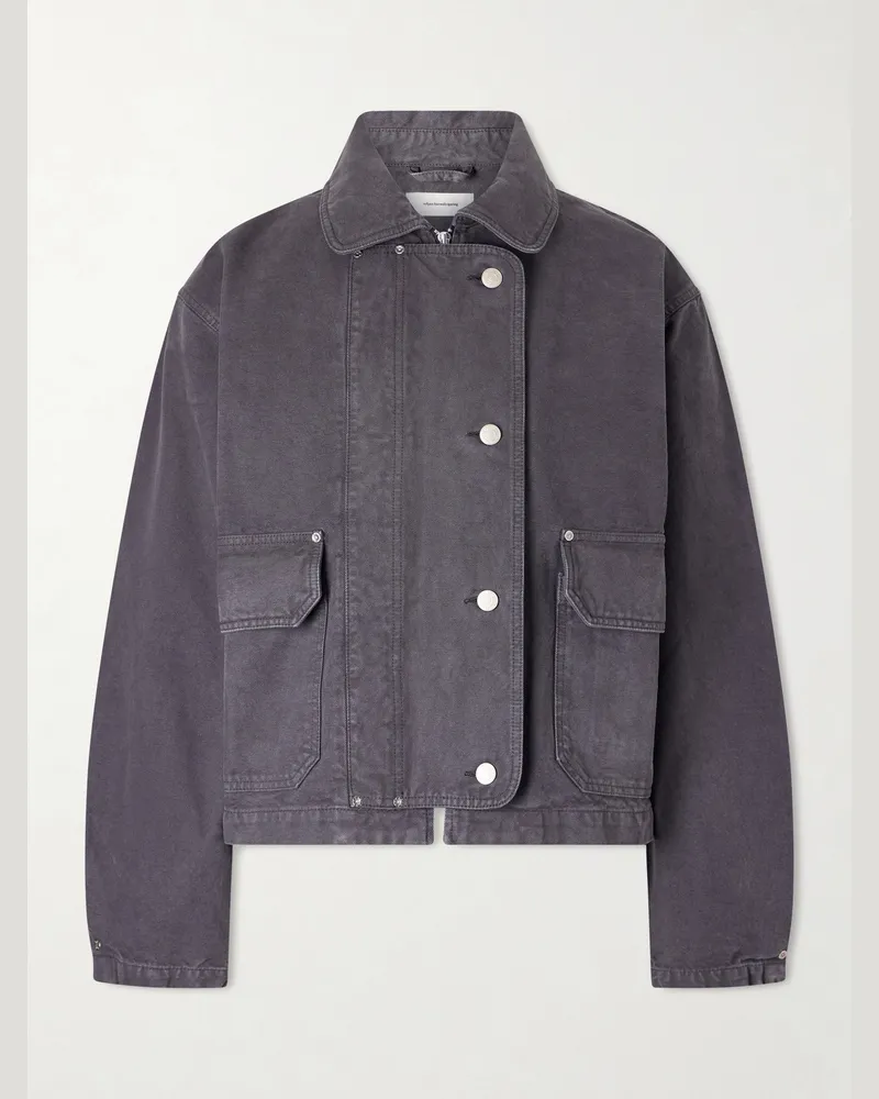 Mfpen Courier Organic Cotton-Canvas Jacket Gray