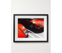 2018 Two Ferrari F40s – Gerahmter Fotodruck, 41 x 51 cm