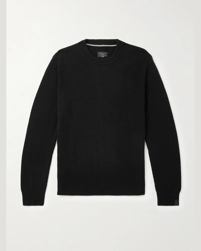 Rag & Bone Declan Pullover aus Kaschmir Schwarz