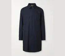 Mantel aus Baumwollgabardine