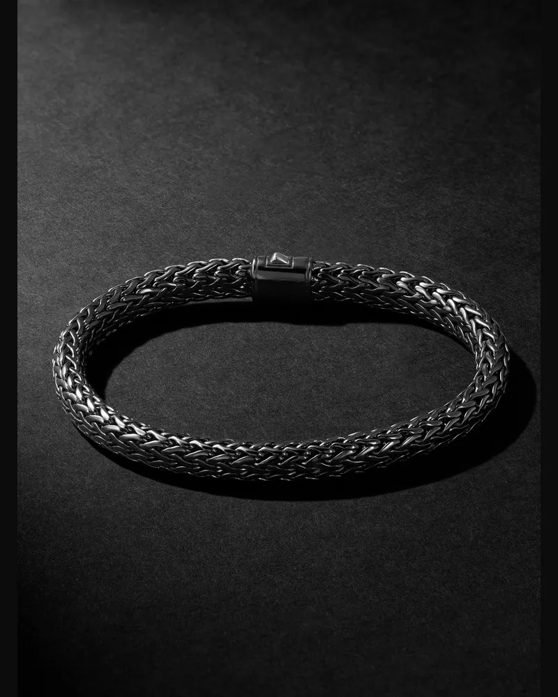 John Hardy Icon Rhodium-Plated Sterling Silver Bracelet Silver