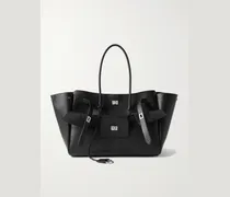 Bel Air Tote aus Leder mit Logoprägung