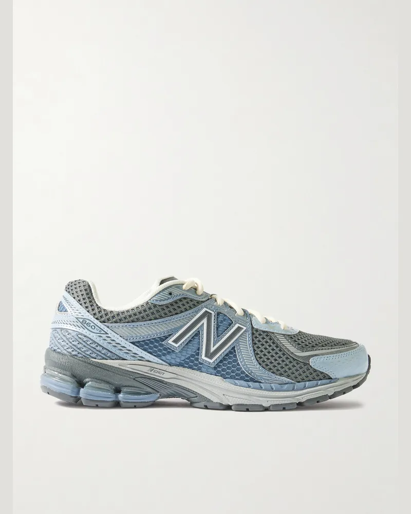 New Balance 860v2 Sneakers aus Gummi und Mesh Blau