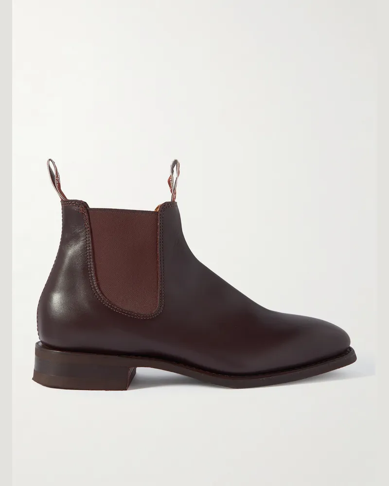 R.M.Williams Comfort Craftsman Leather Chelsea Boots Brown