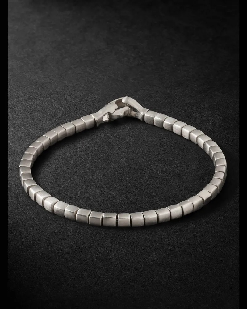 David Yurman Spiritual Bead Sterling Silver Bracelet Silver