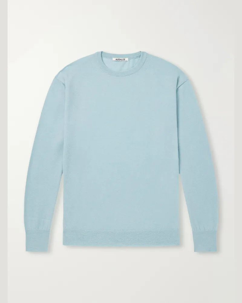 AURALEE Cashmere Sweater Green