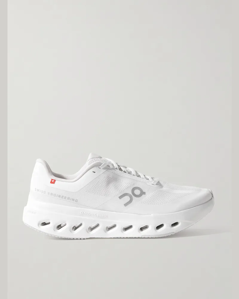 ON Cloudsurfer Next Laufschuhe aus Mesh mit Gummibesatz Weiß