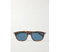 DiorBlackSuit S12I Sonnenbrille mit eckigem Rahmen aus Azetat in Schildpattoptik