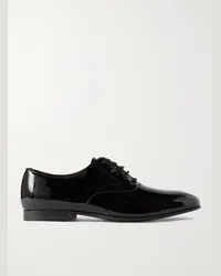 Ralph Lauren Paget II Oxford-Schuhe aus Lackleder Schwarz