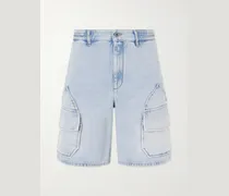 Paula's Ibiza Straight-Leg Denim Cargo Shorts