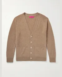 The Elder Statesman Cardigan aus Kaschmir Braun