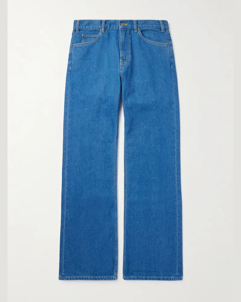 Celine Gerade geschnittene Jeans Blau