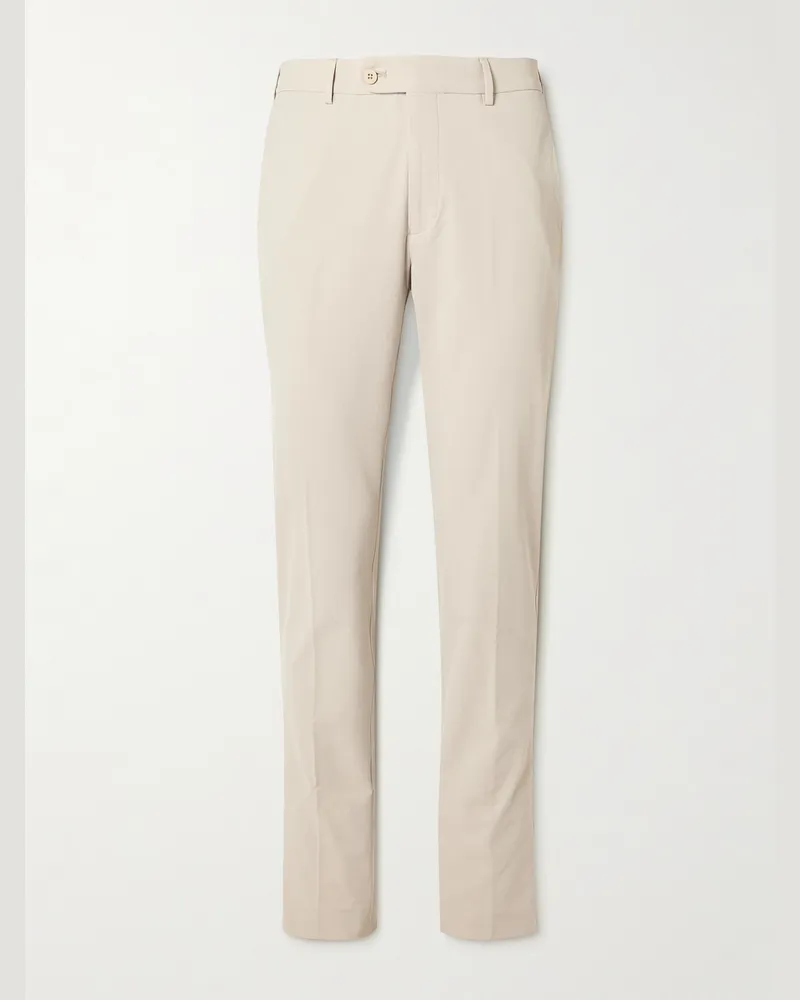 Peter Millar Surge Straight-Leg Tech-Jersey Golf Trousers Neutrals