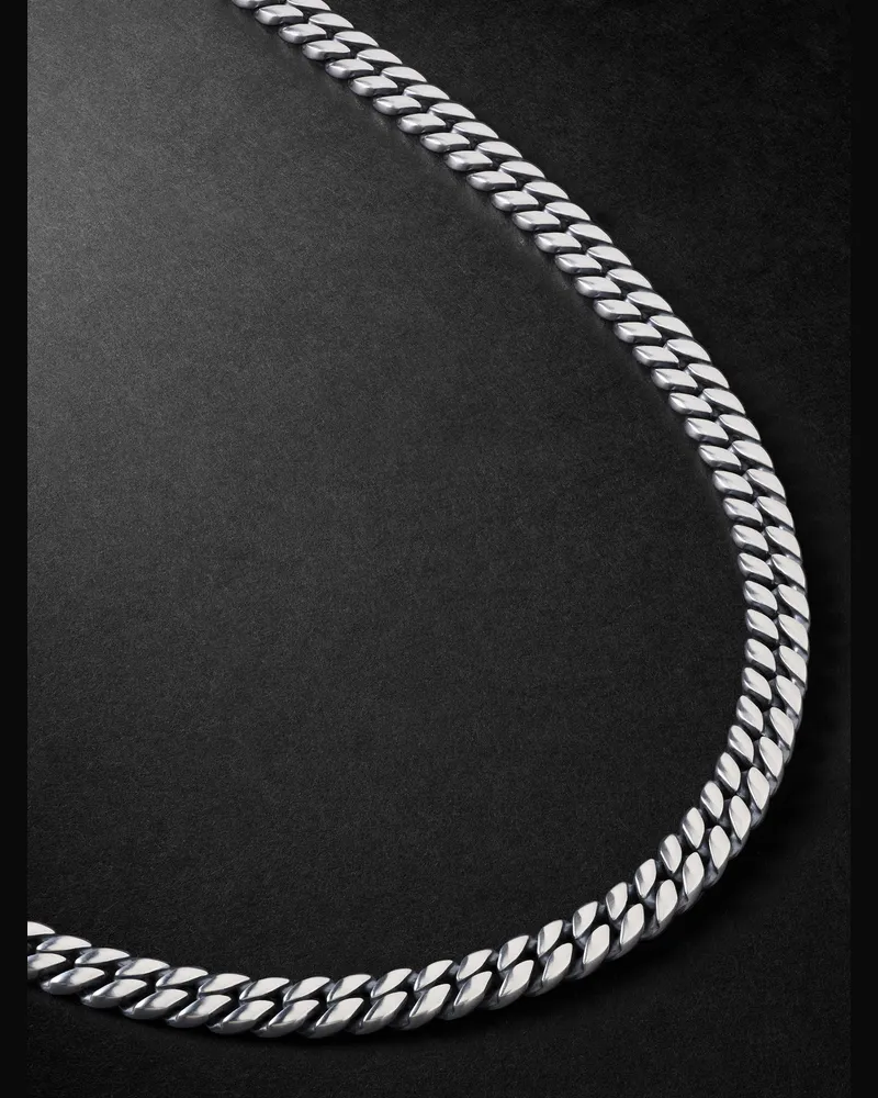 David Yurman Gliederkette aus Sterlingsilber Silber