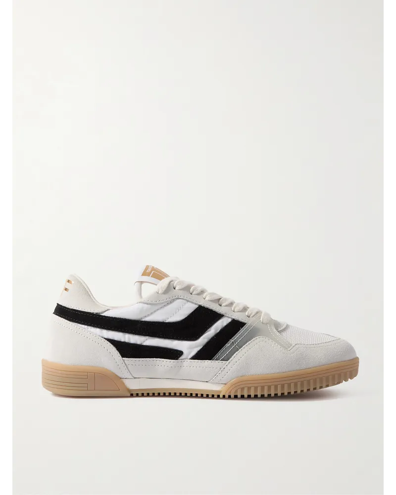 Tom Ford Jackson Sneakers aus Veloursleder mit Besatz aus Gummi und Canvas Neutral