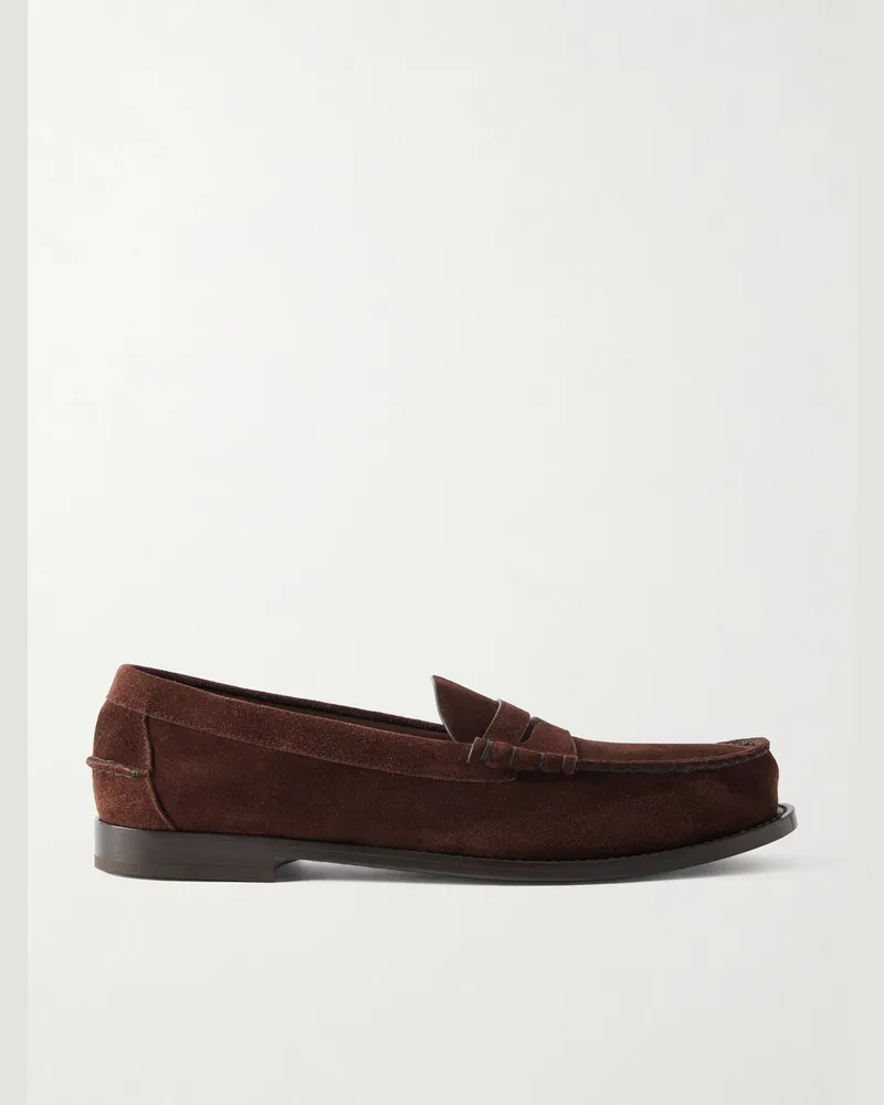 Church's Rowley Suede Loafers Brown