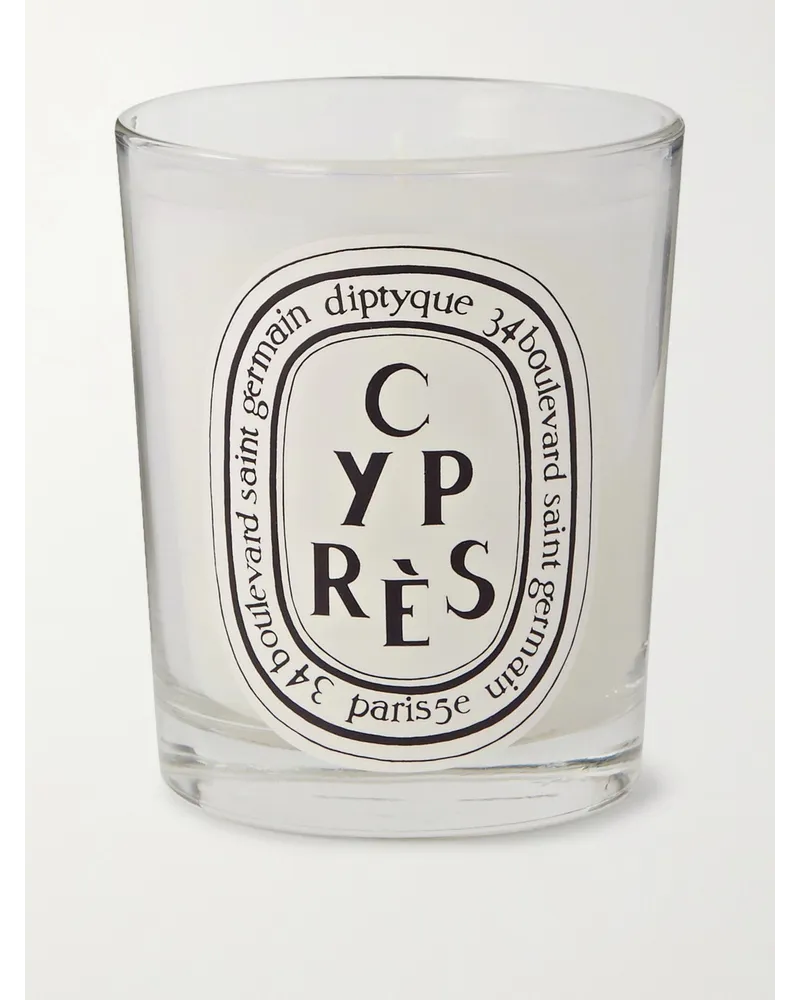 Diptyque Cyprès Duftkerze, 190 g Farblos