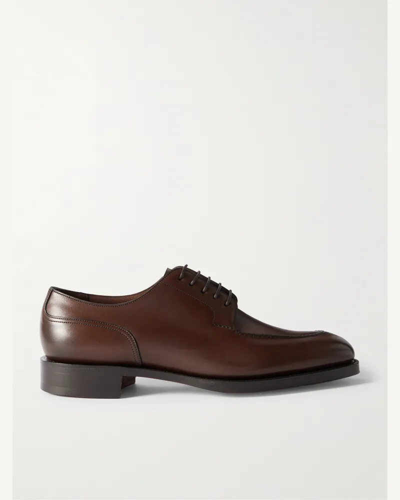 Edward Green Dover Derby-Schuhe aus Leder Braun