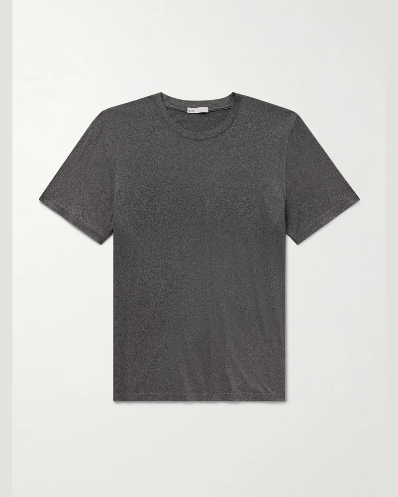 Onia Sun T-Shirt aus Stretch-Jersey Grau