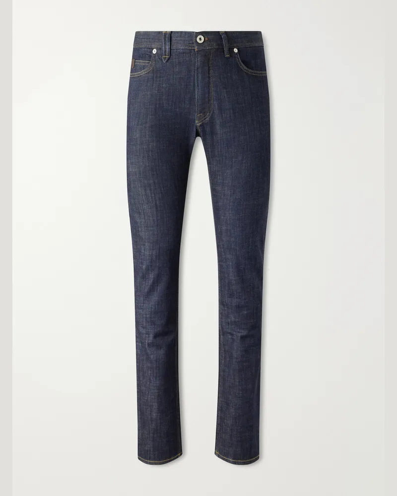 Brioni Meribel Straight-Leg Jeans Blue
