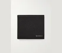 Logo-Embellished Full-Grain Leather Billfold Wallet