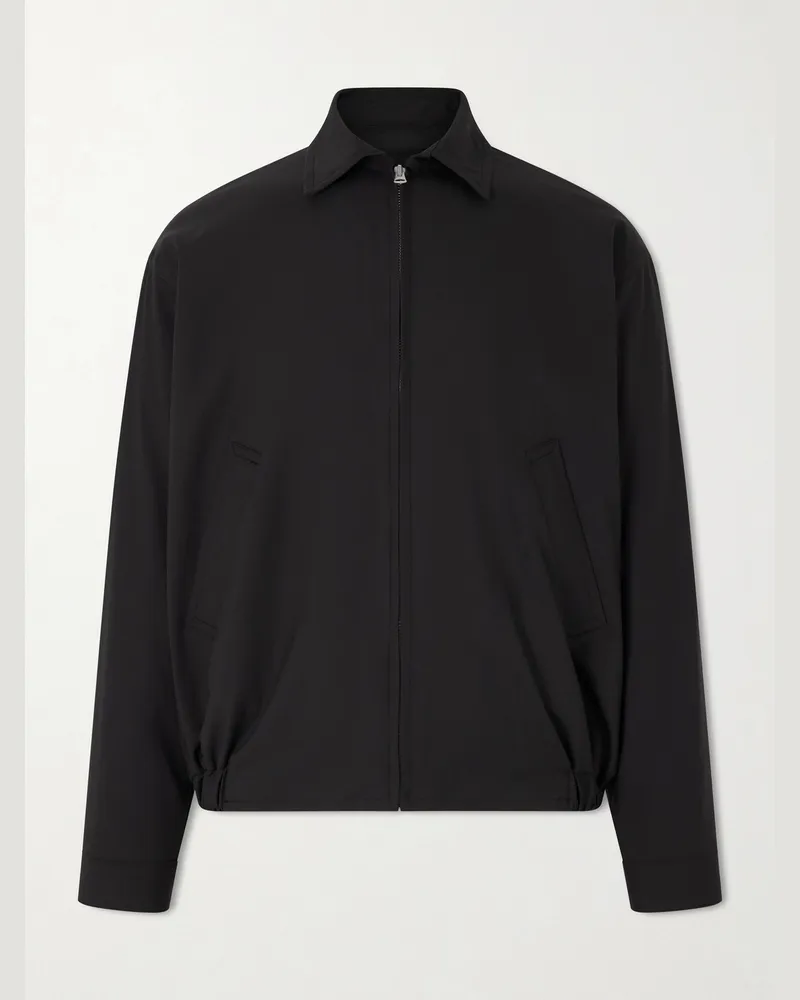 Kaptain Sunshine Wool Blouson Jacket Black