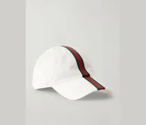 Antonine Webbing-Trimmed Cotton-Blend Twill Baseball Cap
