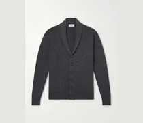 Rockford Shawl-Collar Recycled-Cashmere and Merino Wool-Blend Cardigan