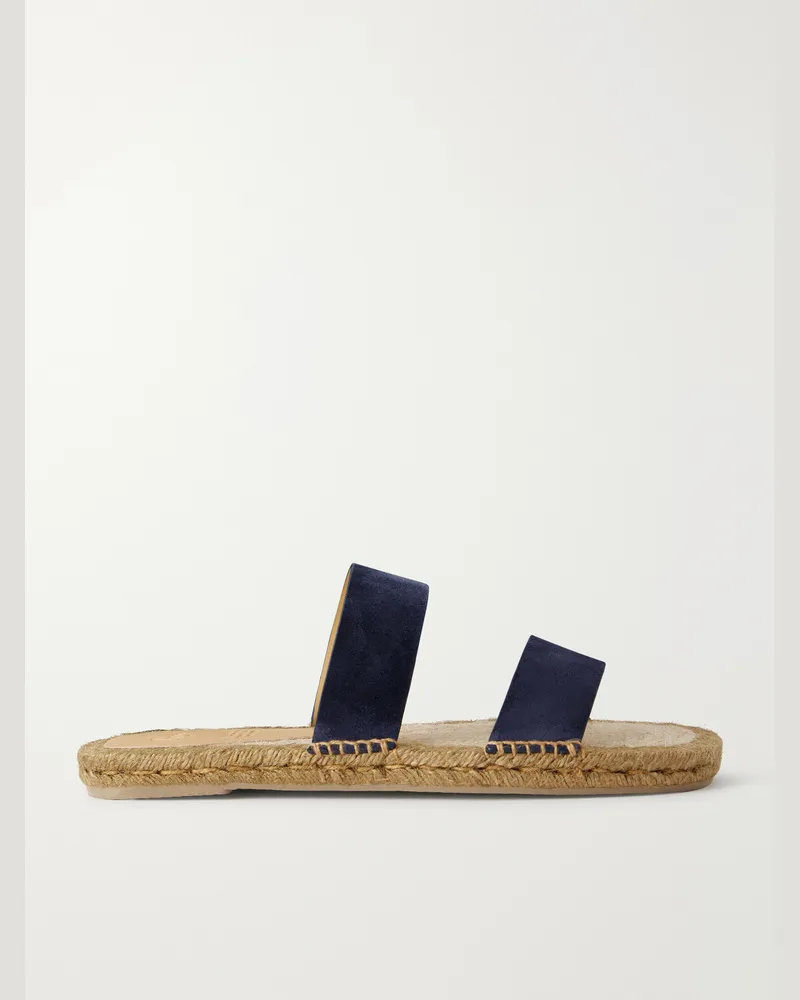 Castañer Kenny Suede Sandals Blue