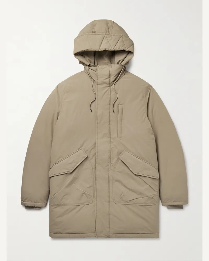 Hartford Chelsea wattierter Parka aus Shell Neutral