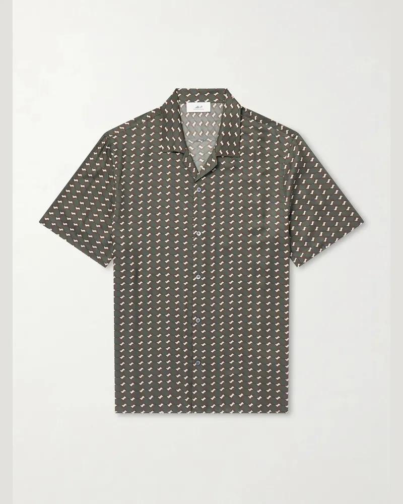 MR P. Wiggle Printed Shirt Green