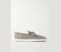 Chambeliboat Full-Grain Nubuck Loafers