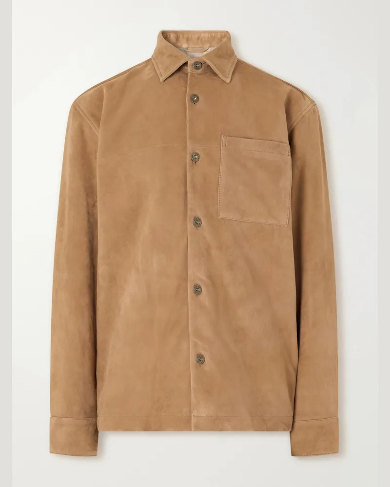 NN 07 Freddy 80030 Suede Jacket Neutrals