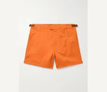 Gerade geschnittene mittellange Badeshorts