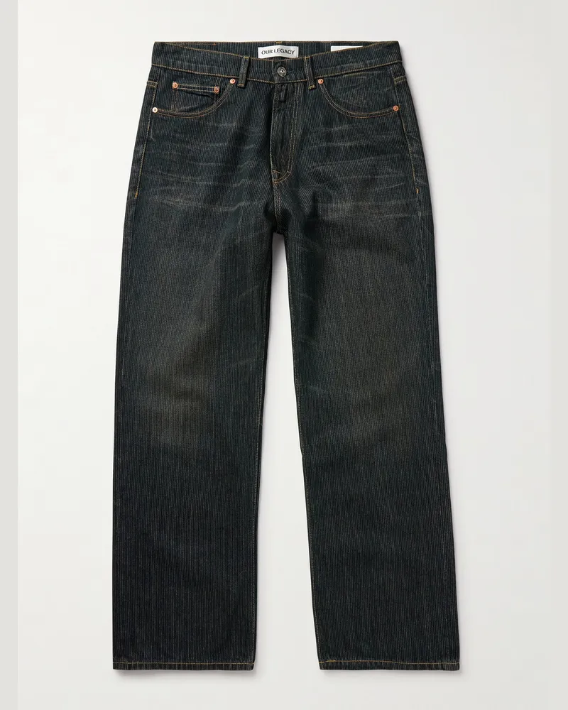 Our Legacy Third Cut gerade geschnittene Jeans Grau