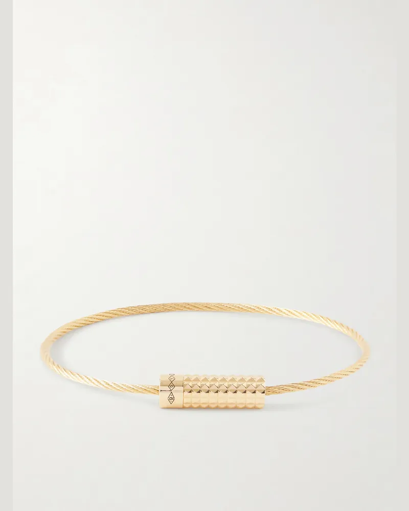 Le Gramme 11g Pyramid 18-Karat Gold Bracelet Gold