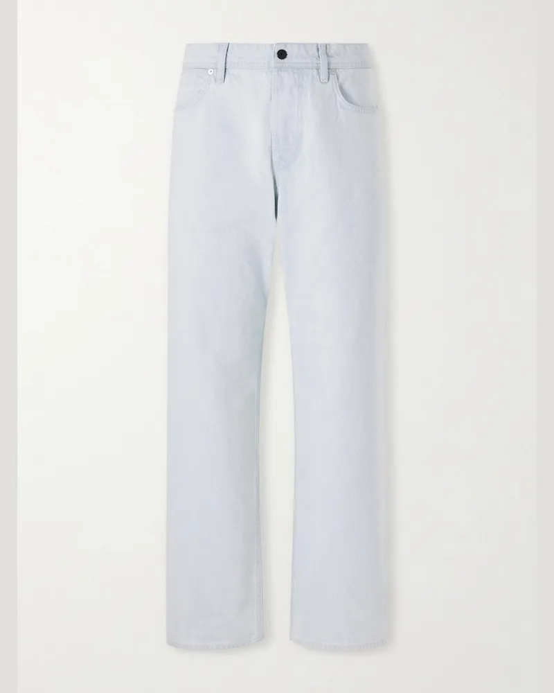 Stone Island DENIM Denim Straight-Leg Jeans Blue