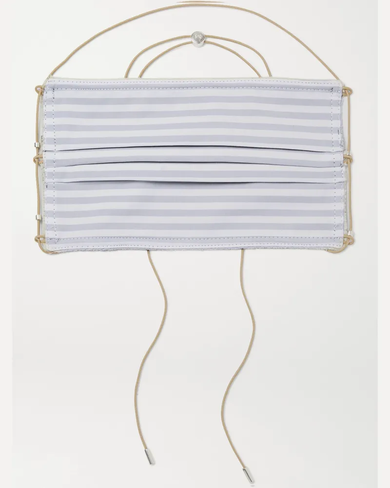 M. Cohen Reversible Cotton Non-Medical Face Mask Grau
