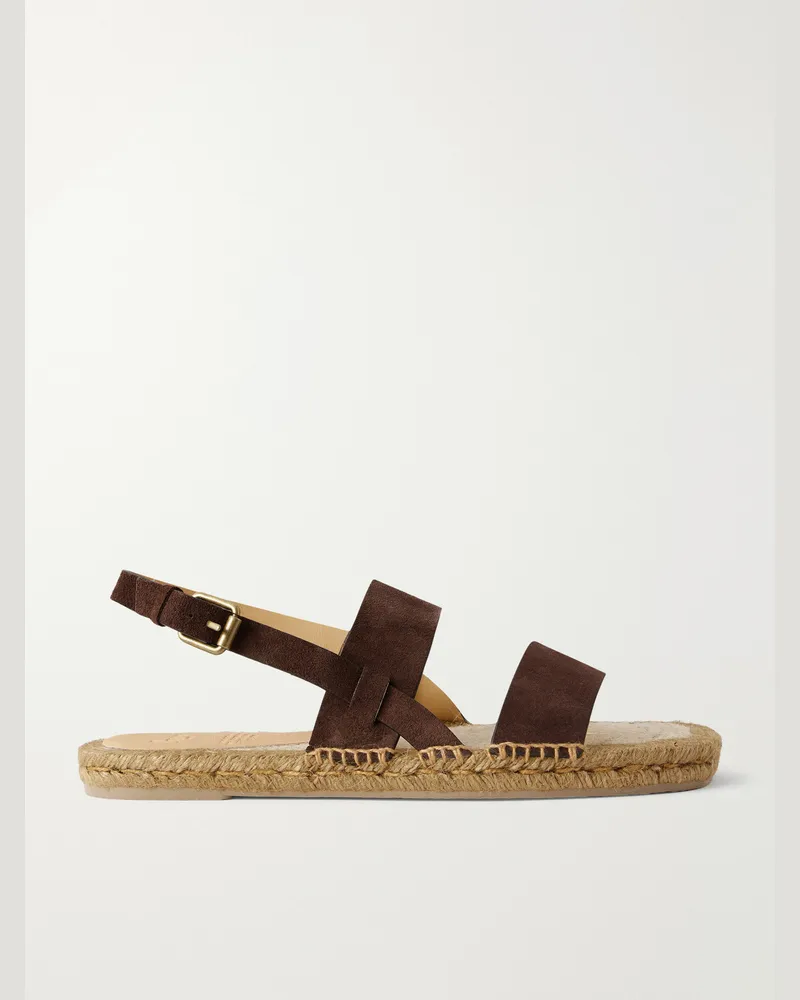 Castañer Ken Suede Sandals Brown