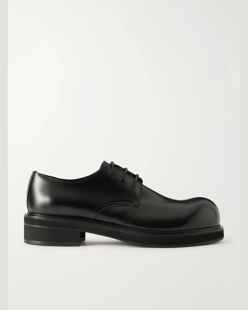 Acne Studios Leather Derby Shoes Black